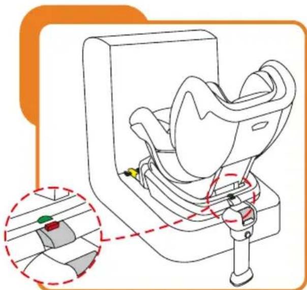 Baninni BN3501 Impero Isofix - This child seat can be used with the harness for children less than 13kg in weight (group 0+ ), installed rearward-facing using ISOFIX anchorage. - 2