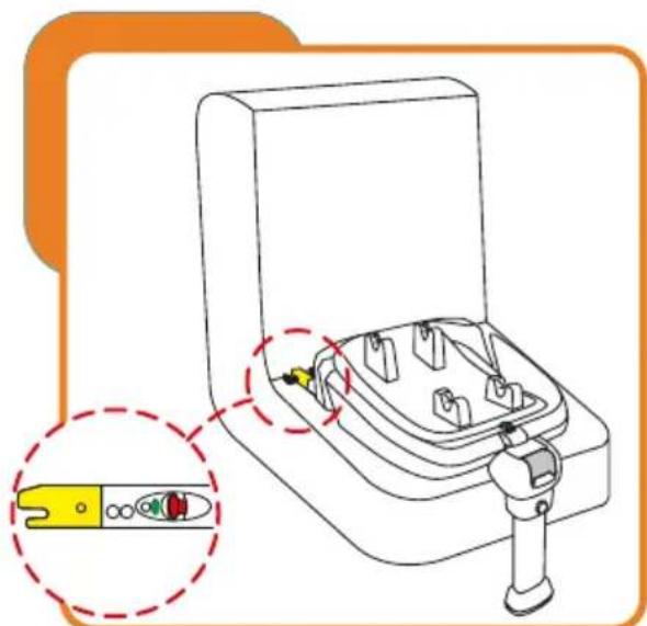 Baninni BN3501 Impero Isofix - This child seat can be used with the harness for children less than 13kg in weight (group 0+ ), installed rearward-facing using ISOFIX anchorage. - 1