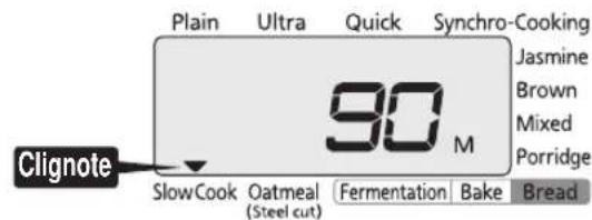 Tiger JKTS18U - Utilisez les touches [Hour] et [Min] pour régler le temps de cuisson désirée. - 2