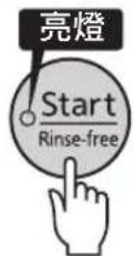 Tiger JKTS18U - 按[Start/Rinse-free]键1次 - 1