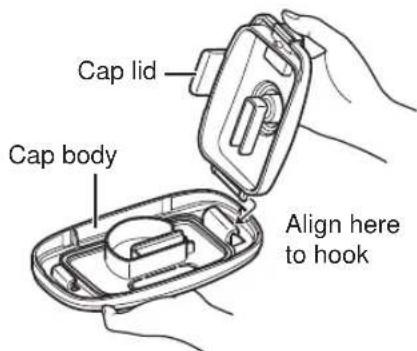 Tiger JKTS10U - - Attaching the steam cap - 1