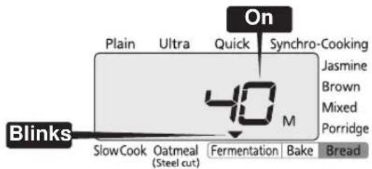 Tiger JKTS10U - Slightly press on the dough to release any trapped gas. - 4