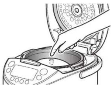 Tiger JKTS10U - Open the lid and check that the dough has risen. - 1