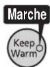 Tiger JKTS10U - Assurez-vous que le témoin Keep Warm est allumé. - 1