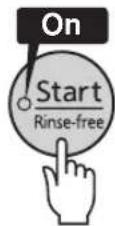 Tiger JKTS10U - Press the [Start/Rinse-free] key. - 1
