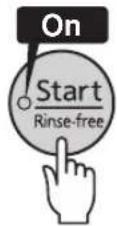 Tiger JKTS10U - Press the [Start/Rinse-free] key. - 1