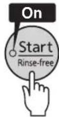 Tiger JKTS10U - Press the [Start/Rinse-free] key once. When cooking rinse-free rice, press the key twice. - 1