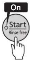 Tiger JKTS10U - Press the [Start/Rinse-free] key. - 1