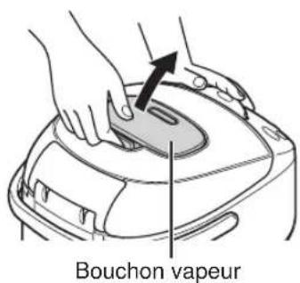 Tiger JKTB10U - Retrait du bouchon vapeur - 1