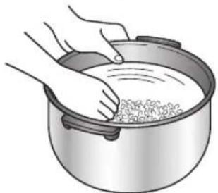 Tiger JKTB10U - Wash the rice. (This can be done using the inner pot.) - 1