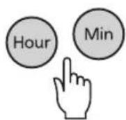Tiger JKTB18U - Display the time setting mode. - 1