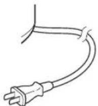Tiger JKTB18U - Power cord and plug - 1