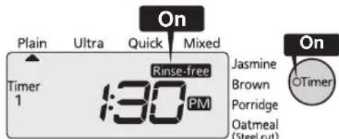Tiger JKTB18U - When cooking rinse-free rice - 1
