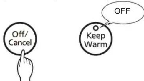 Tiger JBVA18U - Keep warm function - 2