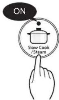 Tiger JBVA18U - Appuyez sur la touche [slow cook / steam] - 1