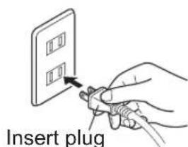 Tiger JBVA18U - Connect the power cord - 1