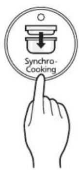 Tiger JBVA18U - 按下 [Synchro-Cooking] 键7. 取出烹调板，翻松米饭 - 1