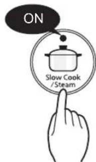 Tiger JBVA18U - Press the [Slow Cook / Steam] key - 1