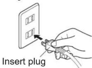Tiger JBVA10U - Connect the power cord - 1