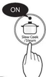 Tiger JBVA10U - Press the [Slow Cook / Steam] key - 1