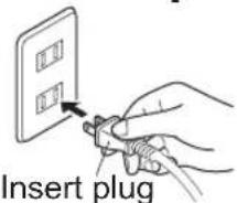 Tiger JBVA10U - Connect the power cord - 1