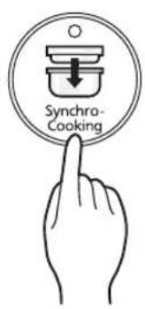 Tiger JBVA10U - 按下 [Synchro-Cooking] 键7. 取出烹调板，翻松米饭 - 1