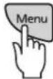 Tiger JAXT18U - Press the [Menu] key to select the "Steam" menu. - 1