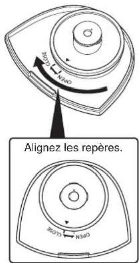 Tiger JAXT18U - Retrait et fixation du bouchon vapeur - 5