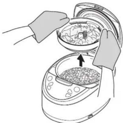 Tiger JAXT18U - Utilisez la touche [Menu] pour selectionner le menu « Plain/Synchro-Cooking » - 5
