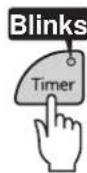 Tiger JAXT18U - Press the [Timer] key to select either "Timer 1" or "Timer 2". - 1