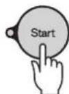 Tiger JAXT18U - Press the [Start] key. The Timer lamp will turn on at the Timer function is set. - 1