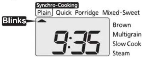 Tiger JAXT18U - Press the [Menu] key to select the desired menu. - 1
