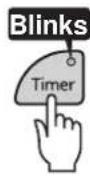 Tiger JAXT10U - Press the [Timer] key to select either "Timer 1" or "Timer 2". - 1