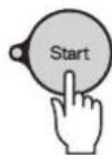 Tiger JAXT10U - Press the [Start] key. The Timer lamp will turn on at the Timer function is set. - 1