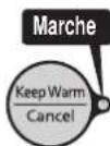 Tiger JAXT10U - Assurez-vous que le témoin Keep Warm est allumé. - 1