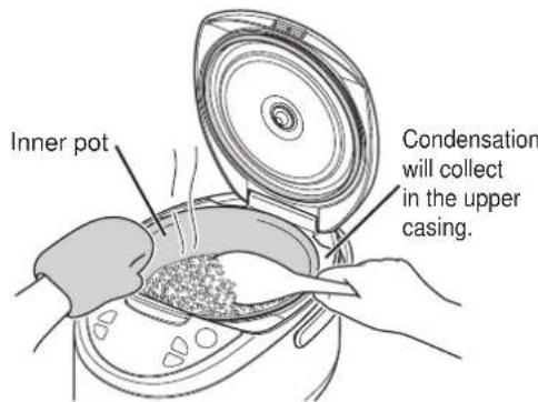 Tiger JAXT10U - Once the rice is fully cooked, the Keep Warm function will automatically engage (the Start lamp will turn off). - 2