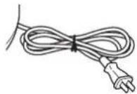 Tiger JAXT10U - Power cord and plug - 1