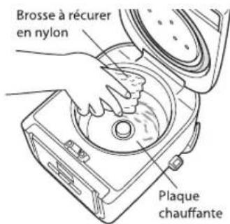 Tiger JAJA55U - Nettoyage de la plaque chauffante - 1