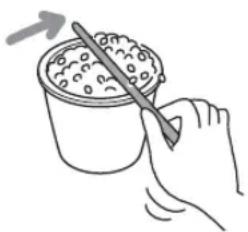 Tiger JAJA55U - Bien mesurer le riz avec la tasse à mesurer fournie. - 1
