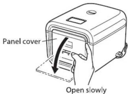Tiger JAJA55U - Open the panel cover. - 1