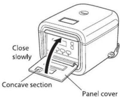 Tiger JAJA55U - Close the panel cover. - 1