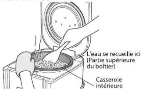 Tiger JAJA55U - Remuez et détachez les grains de riz cuit. - 1
