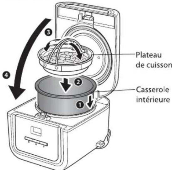 Tiger JAJA55U - Faites les préparatifs nécessaires pour la cuisson du riz ou la soupe. - 1