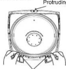 PANASONIC SRZX185 - Attach the inner lid - 1