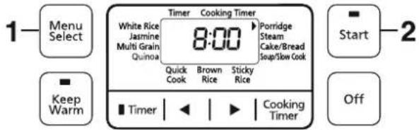 PANASONIC SRZX185 - Functions Porridge - 1