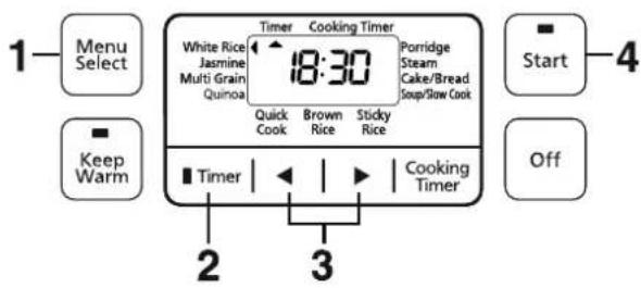 PANASONIC SRZX185 - Utilizar el temporizador - 1