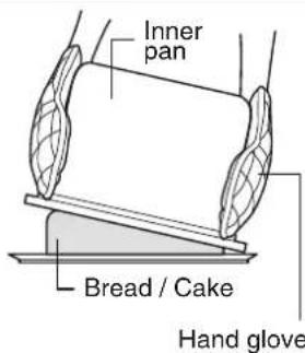 PANASONIC SRZX185 - Press button. - 1