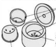 PANASONIC SRZX185 - Limpie siempre materiales extraños tales como arroz en la olla interior, calentador fundido y sensor de temperatura. - 1