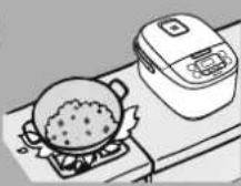 PANASONIC SRZX185 - Do not use the appliance in the following places. - 2