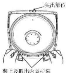 PANASONIC SRZG185 - 安装内蓋 - 1